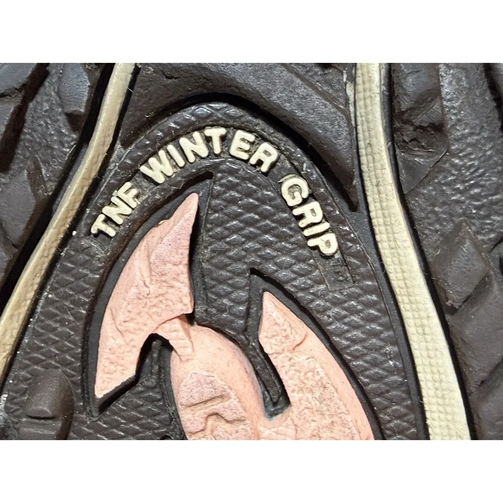 The North Face Chilkat Womens Winter Snow Boots US 9 Brown Waterproof PrimaLoft